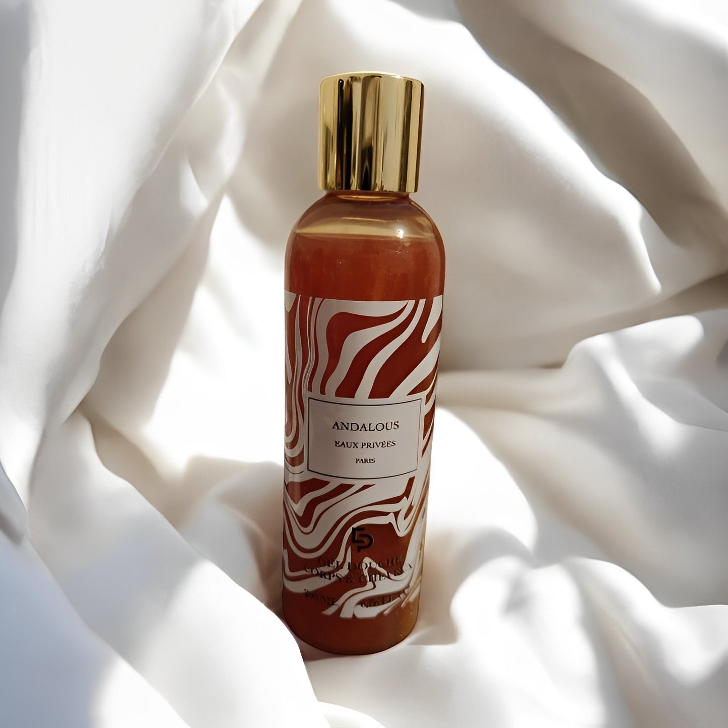 Gel douche corps et cheveu eaux privées andalous