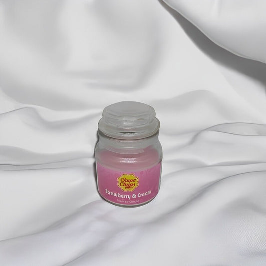 Bougie parfumée chupa chups strawberry et cream