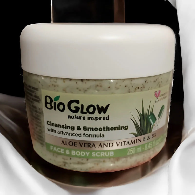 Bio Glow gommage visage et corps aloe vera